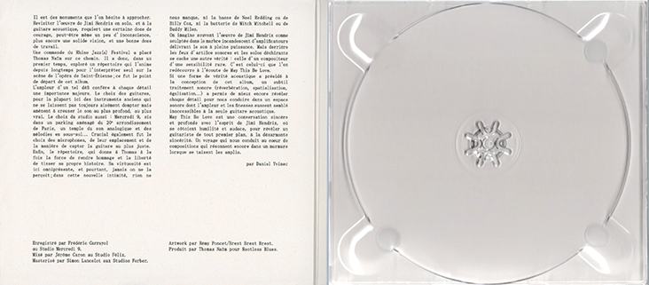 Thomas Naim CD May This Be Love cover in