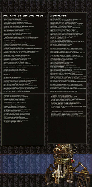 aktivist group cd toujours aktif booklet 5