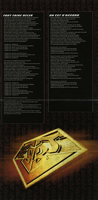 aktivist group cd toujours aktif booklet 8