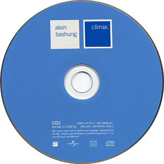 bashung 2 cd climax label 2