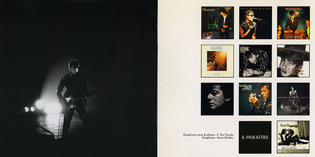 bashung cd live tour 85 france booklet 4