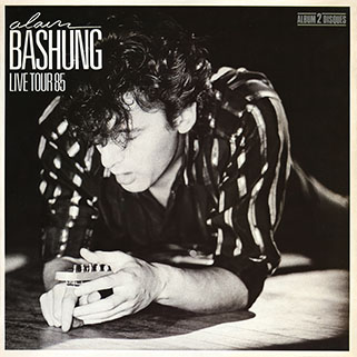 bashung double lp live tour 85 cover front