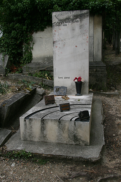 tombe de alain bashung