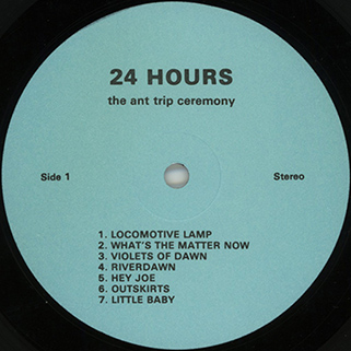 ant trip ceremony lp resurrection 24 hours label 1