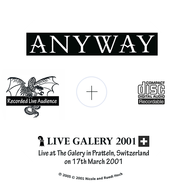 anyway cd live galery new label