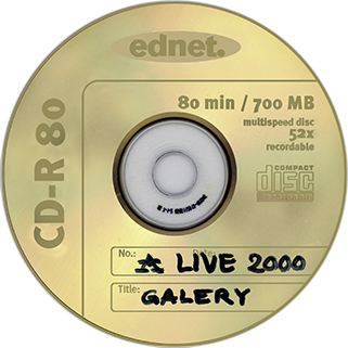 anyway cd live galery original label