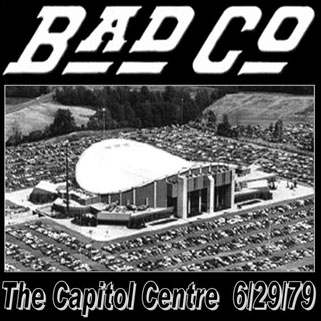 bad company capitol centre 6/29/79 front