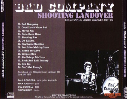 bad company shooting landover tray