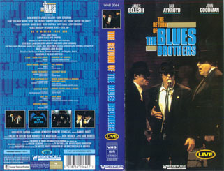 Buddy Miles video tape the return of the blues brothers cover