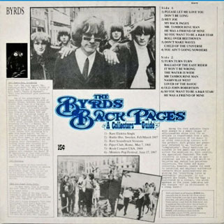 byrds lp back pages back cover