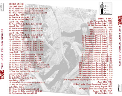 byrds the lost studio series tray