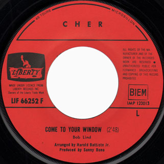 cher single hey joe france label 2