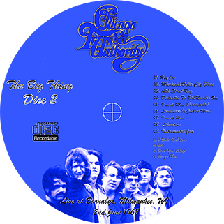 Chicago Transit Authority - The Big Thing live 1968 alternate label 2