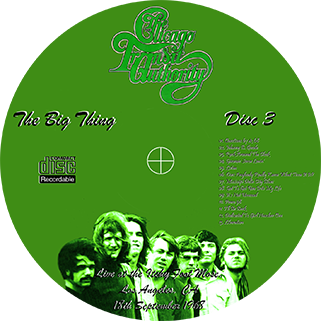 Chicago Transit Authority - The Big Thing live 1968 alternate label 3