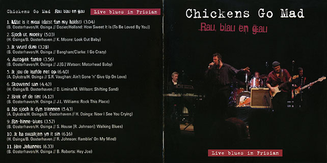 chickens go mad cd rau blau en gau booklet 1