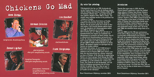 chickens go mad cd rau blau en gau booklet 2