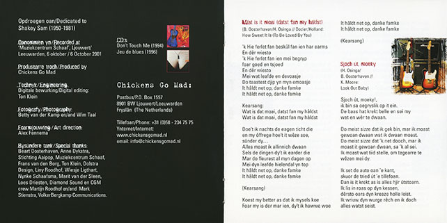 chickens go mad cd rau blau en gau booklet 3