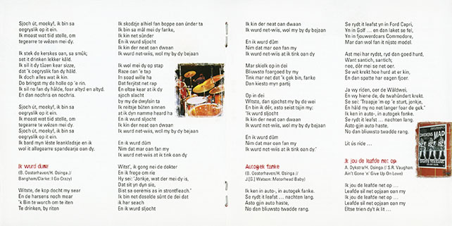 chickens go mad cd rau blau en gau booklet 4