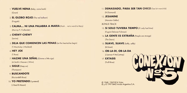 Conexion 5 cd same sleeve in