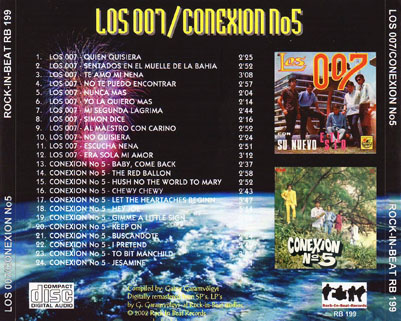 los 007 - conexion 5 cd tray