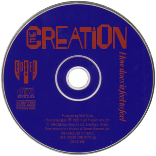 creation how does it fell to feel cd edsel label