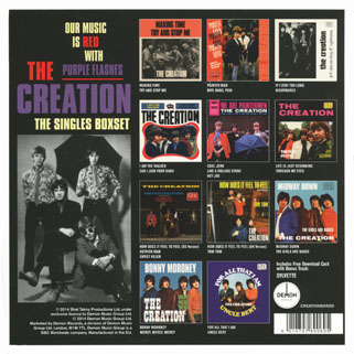 creation the singles boxset back