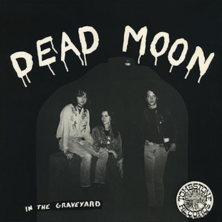 dead moon in the graveyard tombstone front