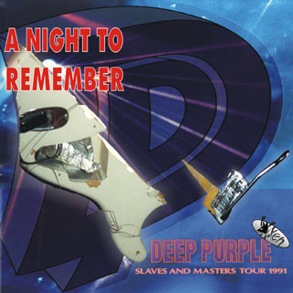 deep purple cd a night to remember front