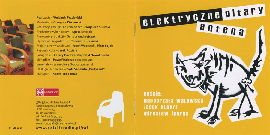 elektryczne gitary cd antena booklet 1