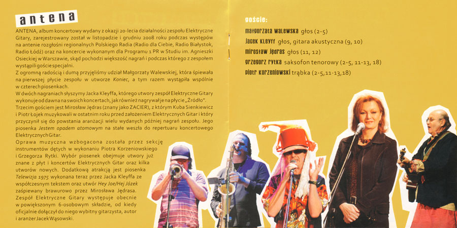 elektryczne gitary cd antena booklet 3