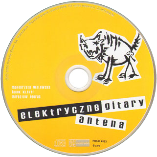 elektryczne gitary cd antena label