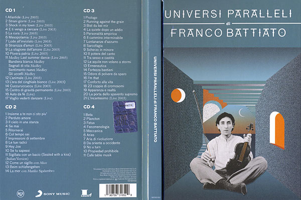 franco battiato cd universali paralleli cover