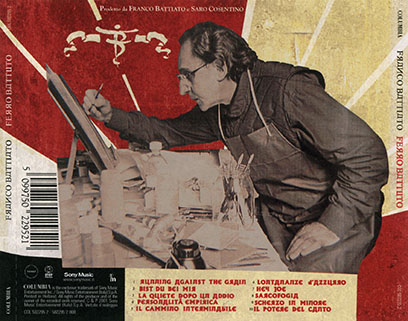 franco battiato cd ferro battuto tray out
