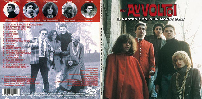 gli avvoltoi cd il nostro e solo un mondo beat cover out