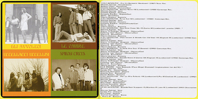 Gli Avvoltoi CD 21 Passi Nel Delirio ‎booklet 4