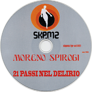 Gli Avvoltoi CD 21 Passi Nel Delirio ‎label