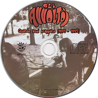 gli avvoltoi cd quando vuoi scappare 1991-1995 label