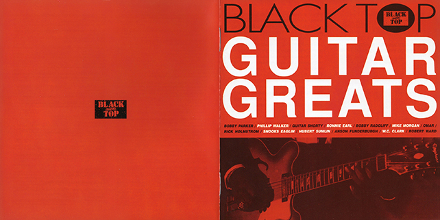 Guitar Shorty CD Black Top Guitar Greats booklet 1