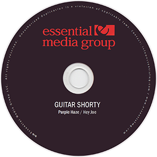 Guitar Shorty CD Purple Haze / Hey Joe label