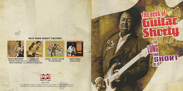 Guitar Shorty CD The Long And Short Of It booklet 1
