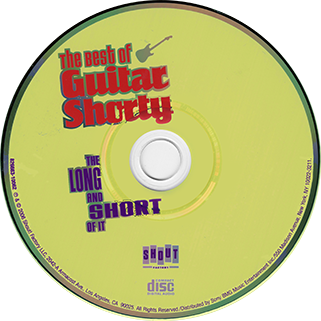 Guitar Shorty CD The Long And Short Of It label