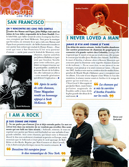 Hit Company CD Hits Des Années 60-70 Volume 7 - mag page 22