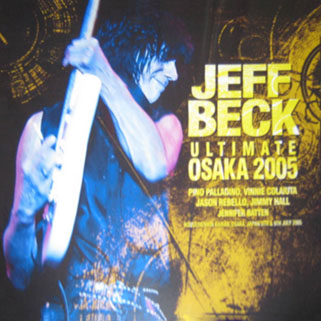 jeff beck cd ultimate osaka 2005 front