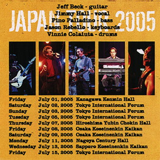 jeff beck tokyo july 15, 2005 cd look back back