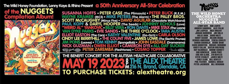 Jim Pons, John Beck, Wild Honey Orchestra CD 2023-05-19 Alex Theatre, Glendale banner