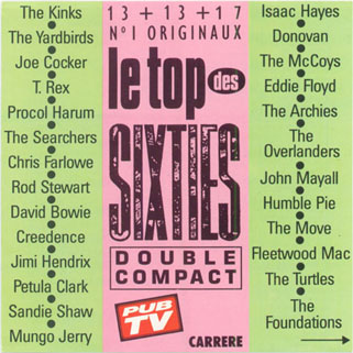 jimi cd various le top des sixties front