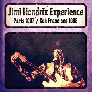 jimi cd paris 1967 san francisco 1968 front