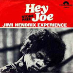 jimi single hey joe norway 1967