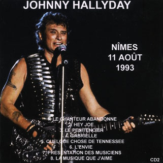 johnny nimes 11 aout 1993 back