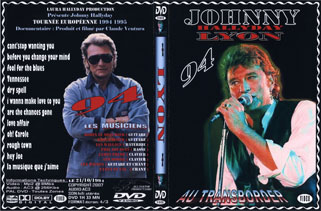 johnny hallyday dvd lyon 1994 10 21 front